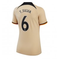 Dres Chelsea Thiago Silva #6 Rezervni za Žensko 2022-23 Kratak Rukav